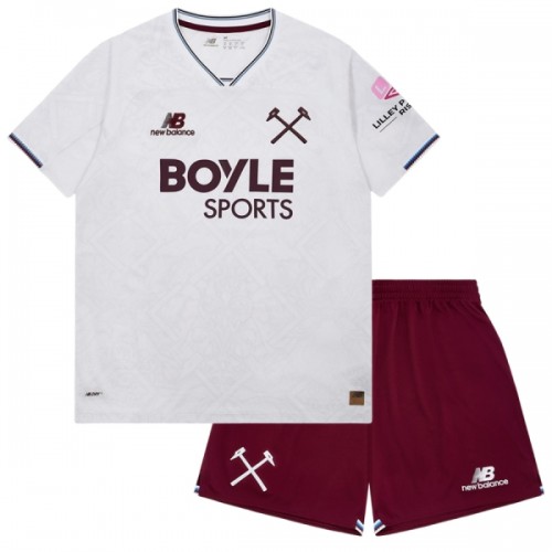 Fußball Trikot West Ham United Auswärts 2026-27 - Kinder Fußball Trikot West Ham United Auswärts 2026-27 - Kinder