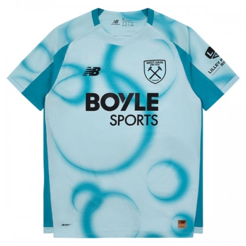 Fußball Trikot West Ham United Ausweich 2026-27 Fußball Trikot West Ham United Ausweich 2026-27