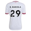 Fußball Trikot Liverpool B. Barcola 29 Auswärts 2026-27 Fußball Trikot Liverpool B. Barcola 29 Auswärts 2026-27