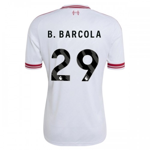 Fußball Trikot Liverpool B. Barcola 29 Auswärts 2026-27 Fußball Trikot Liverpool B. Barcola 29 Auswärts 2026-27