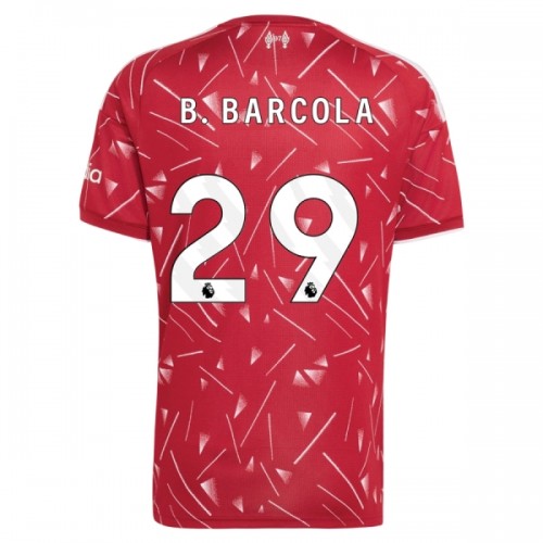 Fußball Trikot Liverpool B. Barcola 29 Heim 2026-27 Fußball Trikot Liverpool B. Barcola 29 Heim 2026-27