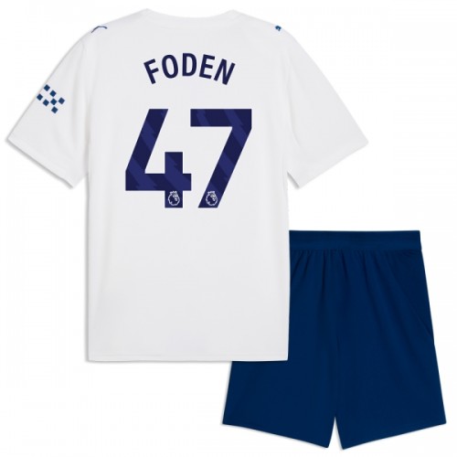 Fußball Trikot Manchester City Foden 47 Ausweich 2026-27 - Kinder Fußball Trikot Manchester City Foden 47 Ausweich 2026-27 - Kinder