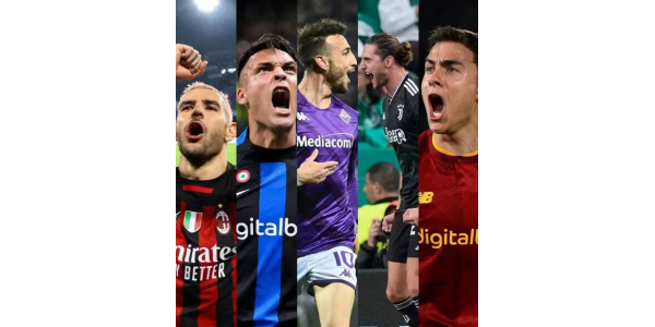 5 Mannschaften der Serie A erreichen das europäische Halbfinale