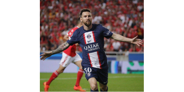 Messi trifft, Paris 1:1 Benfica auswärts
