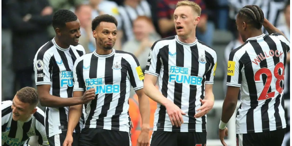 Newcastle schlug Tottenham mit 6:1