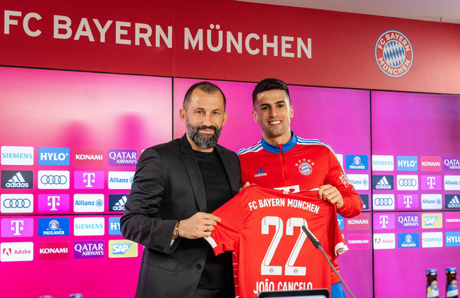 Bayern leiht Außenverteidiger Cancelo mit einer Ablösesumme von 70 Millionen Euro aus