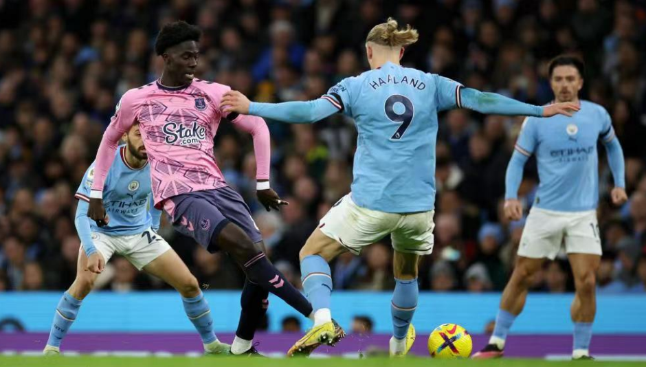 Haaland erzielte in Folge Tore, Manchester City 1:1 Everton